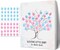 Baby Shower Guest Book, Gender Reveal Fingerprint Tree Sign, Baby Gender Reveal Ideas, Baby Reveal Party Decorations, Canvas Decor for Boy and Girl Baby Shower